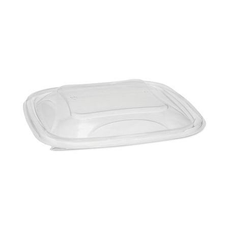 Pactiv PET Container Lid, For 24-32oz Container, 7.38x7.38x0.82, Clear, PK300 SACLD07